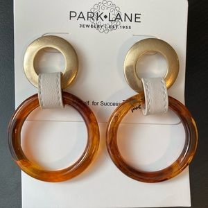 Park Lane Fawn gold/tortoise earrings